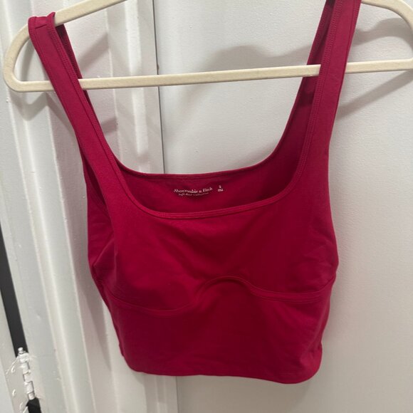 Abercrombie and Fitch Seamless Fabric Corset Squareneck Tank - Picture 4 of 6